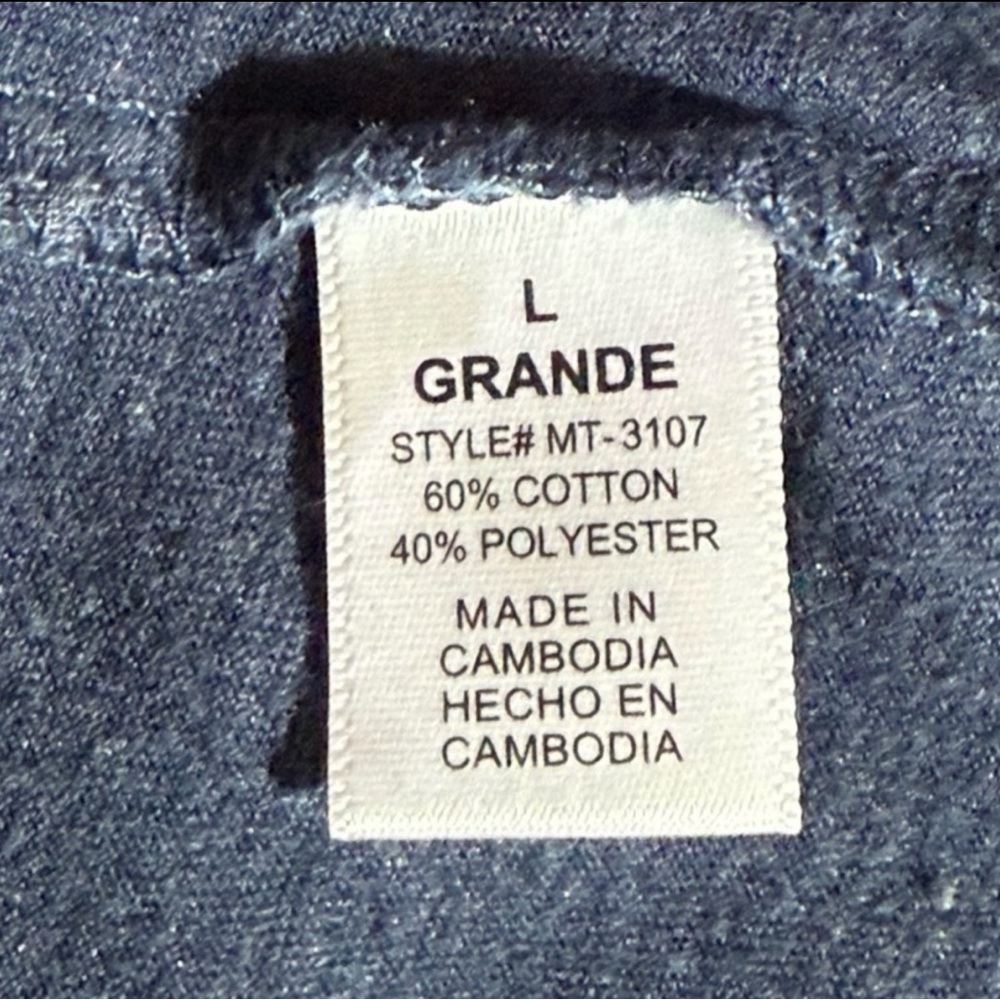 Zenana Blue Sustainable Tee, Women’s Size M - Picture 5 of 7